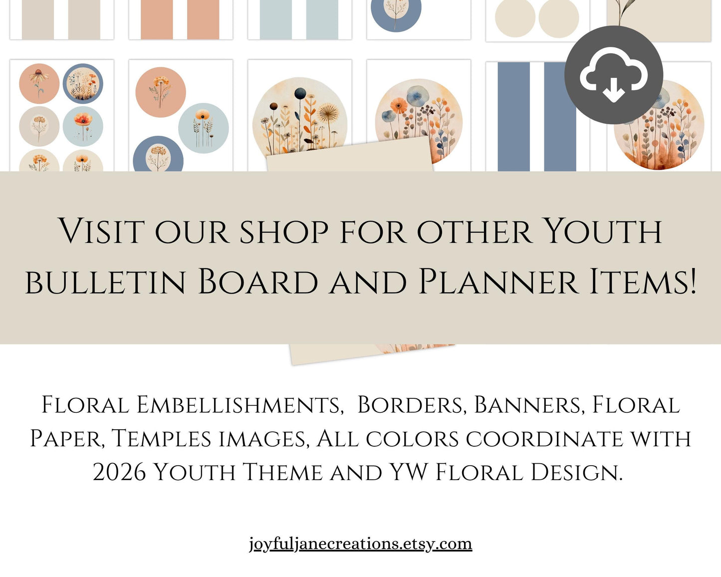 2026 LDS Youth Theme Bundle - "Walk with Me" Moses 6:34 - 3 Design Set