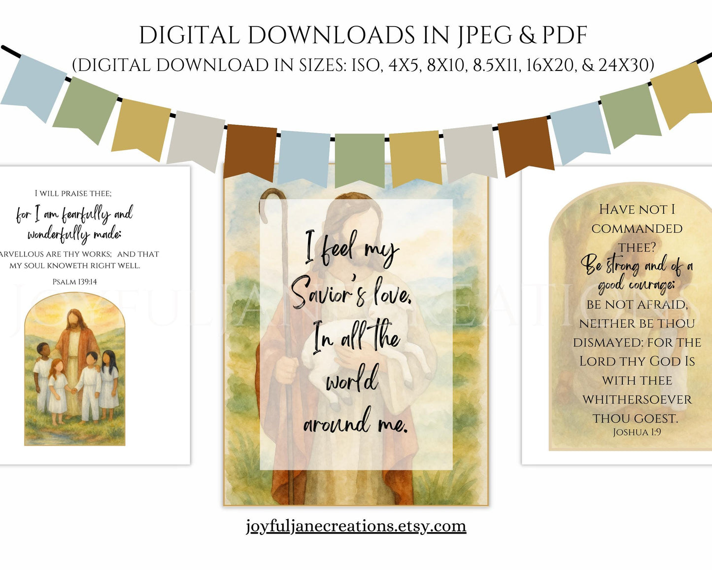 2026 LDS Primary Bulletin Board Kit - Old Testament Come Follow Me