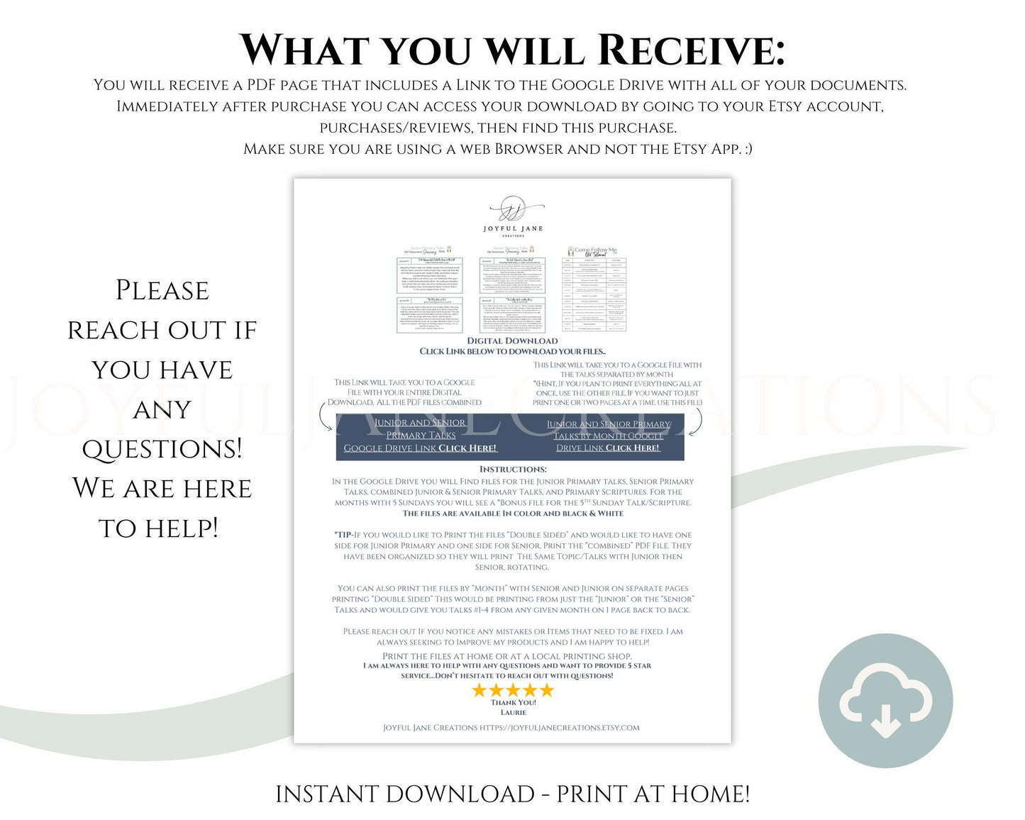 2026 LDS Primary Talks - 104 Pre-Written Talks & 52 Scriptures for Old Testament