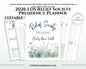 LDS Relief Society Presidency Planner - 2026 Editable Binder with Newsletter & Calendar