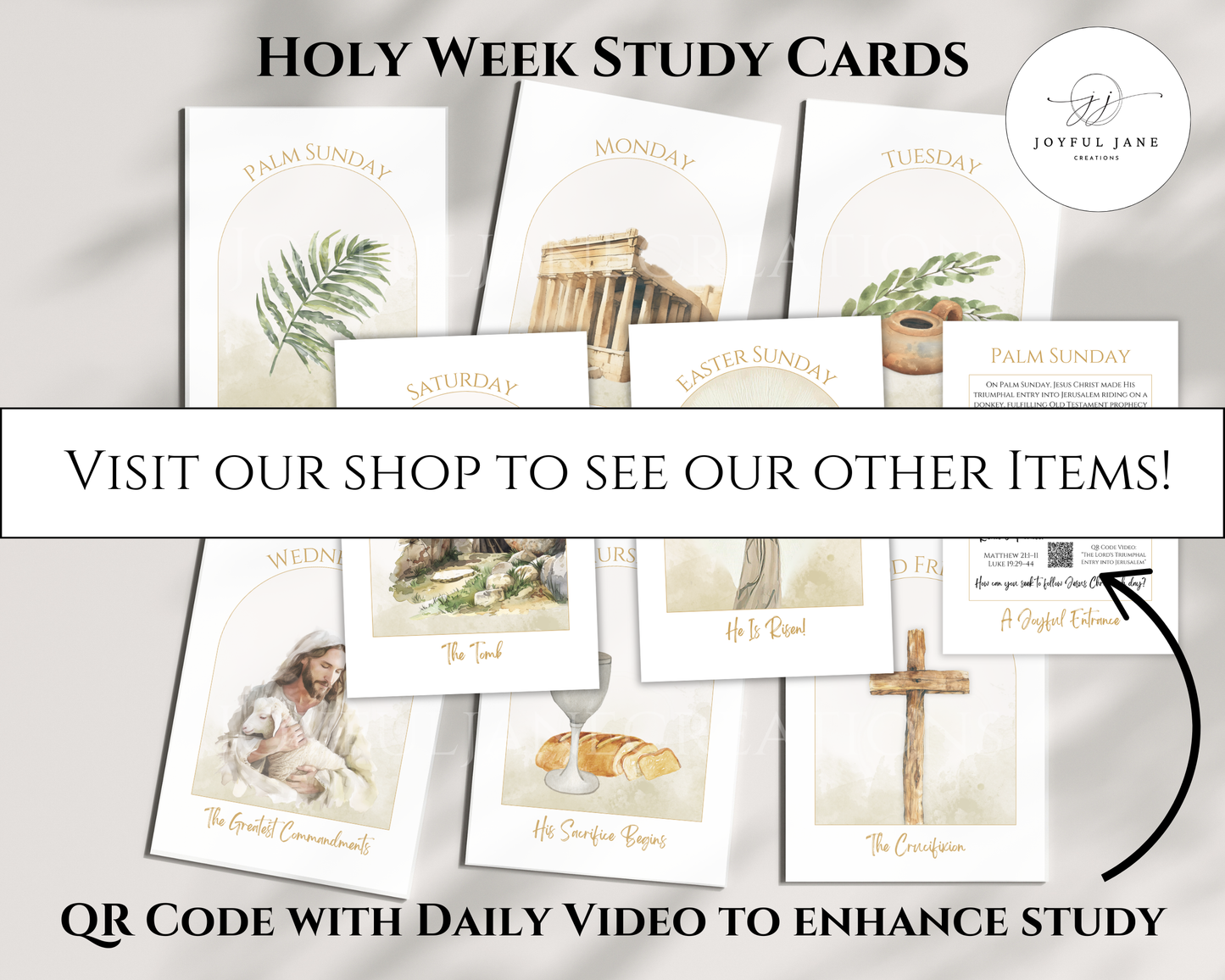 25 Days Closer to Christ – Printable Devotional Cards | Digital Download