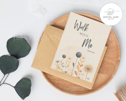 2026 LDS Youth Theme Bundle - "Walk with Me" Moses 6:34 - 3 Design Set