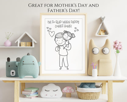 LDS Primary Coloring Book - 40 Pages "I Am a Child of God" & Primary Songs