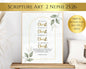2 Nephi 25:26 Scripture Art - "We Talk of Christ" Book of Mormon Printable