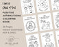 LDS Primary Affirmations Coloring Book - 35 Pages "I Am a Child of God"