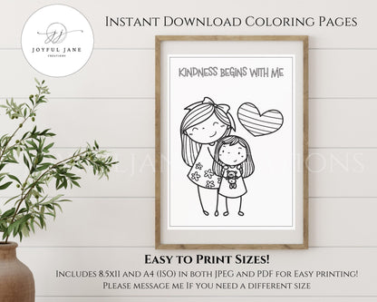 LDS Primary Coloring Book - 40 Pages "I Am a Child of God" & Primary Songs