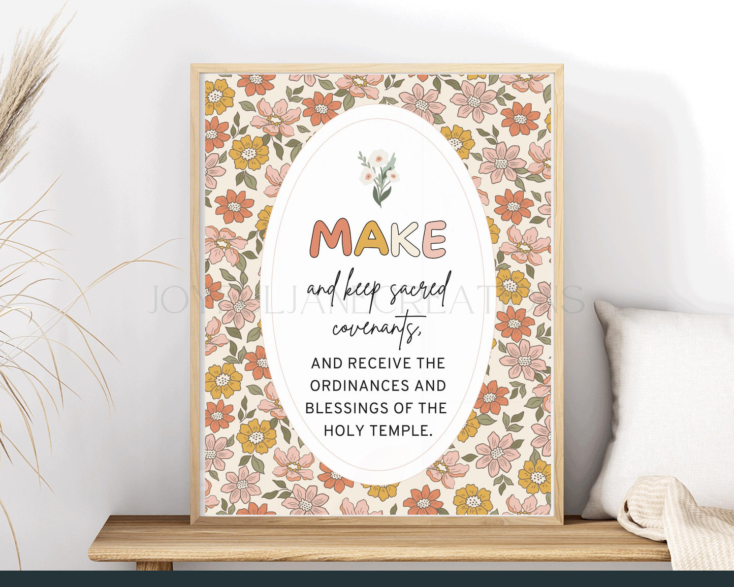 LDS Young Women Theme Affirmation Cards - "I Am a Disciple of Jesus Christ" Printable Set