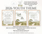 2026 LDS Youth Theme Bundle - "Walk with Me" Moses 6:34 - 4 Design Set
