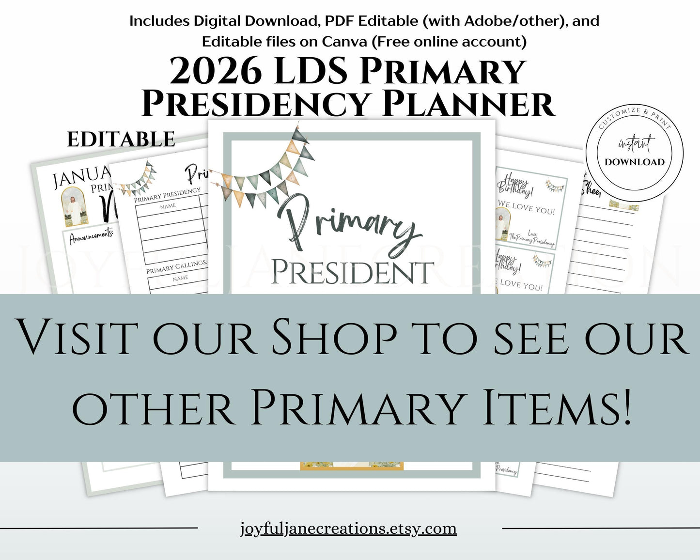 2026 LDS Primary Program Script - Customizable Old Testament Presentation Outline