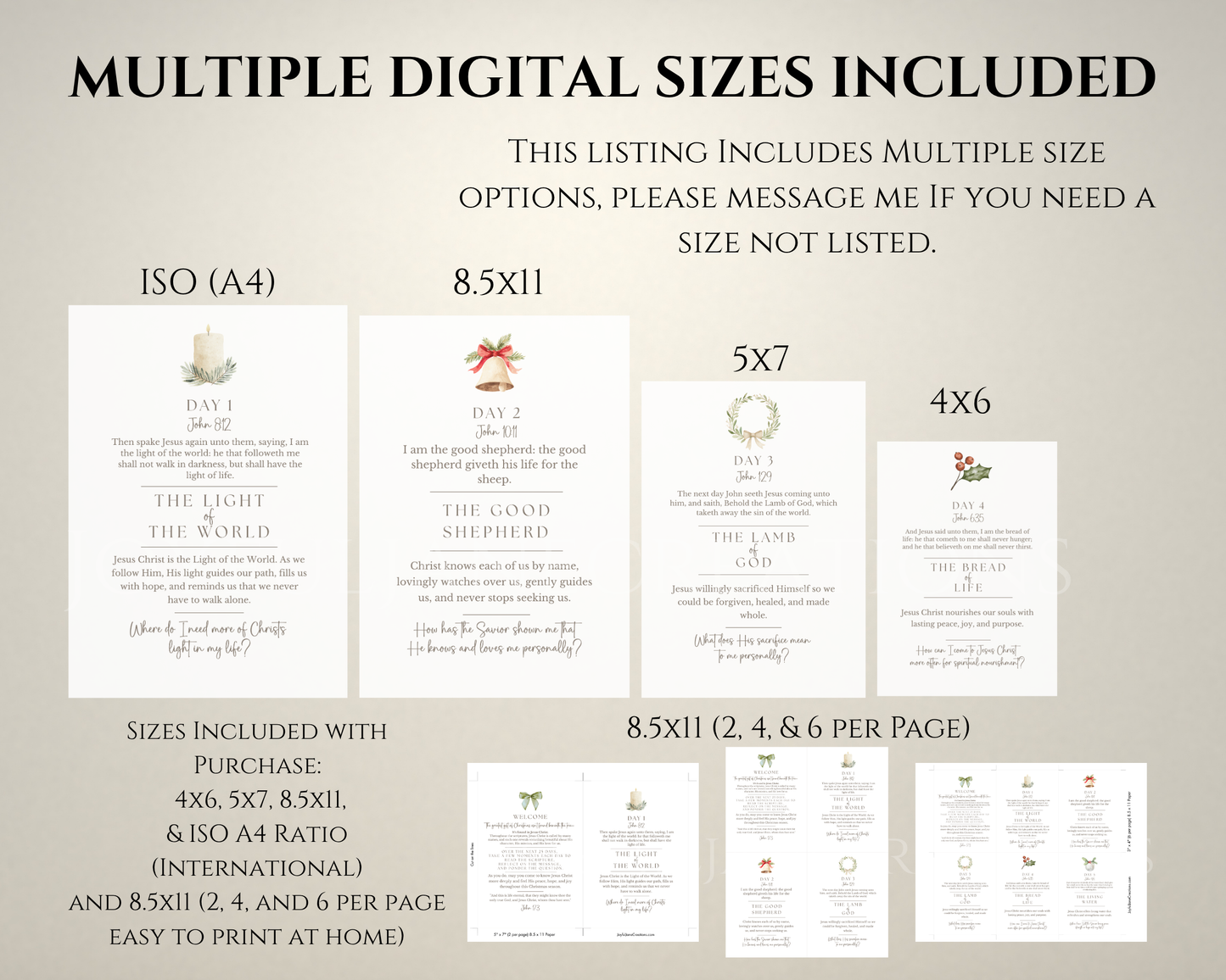 25 Days Closer to Christ – Printable Christmas Devotional
