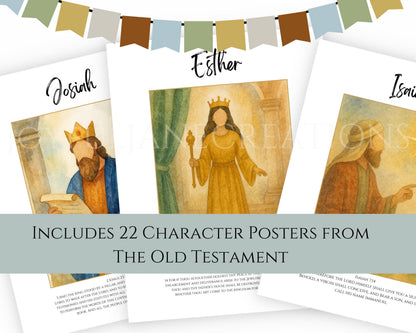 2026 LDS Primary Bulletin Board Kit - Old Testament Come Follow Me