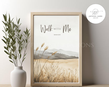 2026 LDS Youth Theme Bundle - "Walk with Me" Moses 6:34 - 3 Design Set