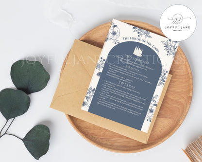 LDS Temple Covenants & Blessings Printable - Missionary & Wedding Gift
