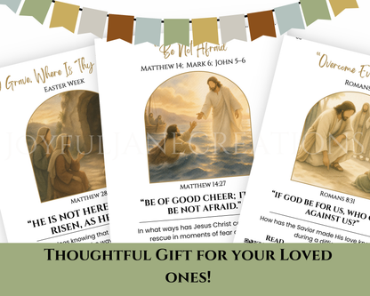 2027 Come Follow Me New Testament Printable Scripture Cards – LDS Weekly Study Cards