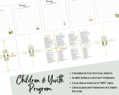 2026 LDS Primary Presidency Planner - Editable Binder with Music Schedule & Calendars