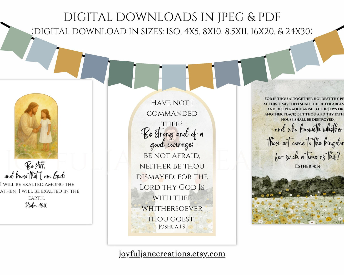 2026 Primary Bulletin Board Kit - Old Testament Come Follow Me LDS Printables