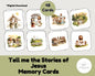 Jesus Memory Match Cards - Christian Education Printable for Kids & Families