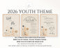 2026 LDS Youth Theme Bundle - "Walk with Me" Moses 6:34 - 3 Design Set