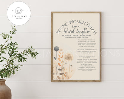 2026 LDS Youth Theme Bundle - "Walk with Me" Moses 6:34 - 3 Design Set