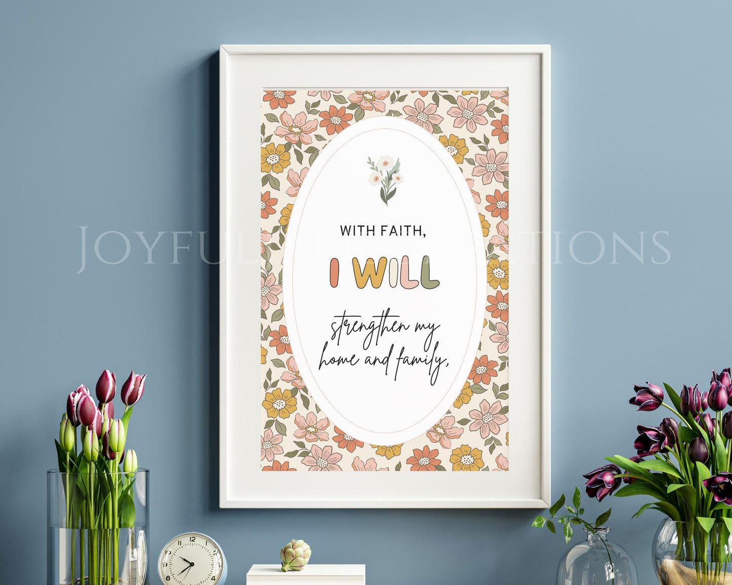 LDS Young Women Theme Affirmation Cards - "I Am a Disciple of Jesus Christ" Printable Set