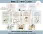KJV Scripture Cards - 52 Week Bible Study & Memorization Set "Rooted and Grounded"