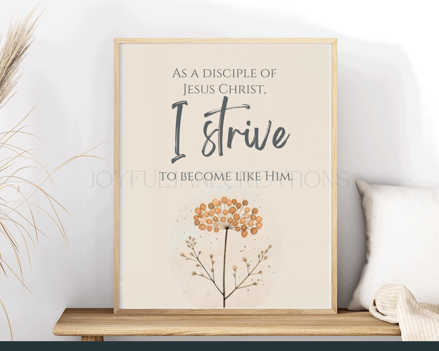 Young Women Theme Affirmation Cards - 7-Card Printable Set - Digital Download