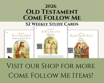2026 LDS Primary Program Script - Customizable Old Testament Presentation Outline