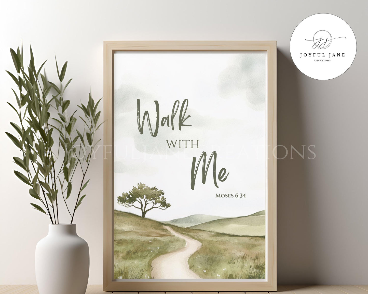 2026 LDS Youth Theme Bundle - "Walk with Me" Moses 6:34 - 4 Design Set
