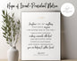 "Hope of Israel" Russell M. Nelson Quote - Gathering Israel Printable with QR Code