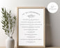 Ten Commandments Printable Art - Bible Verse Wall Art for Sunday School & Home