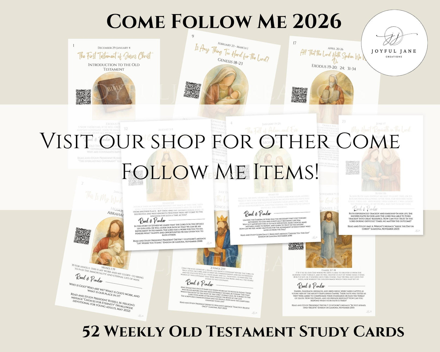 2026 LDS Youth Theme Coloring Page - "Walk with Me" Moses 6:34
