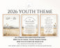 2026 LDS Youth Theme Bundle - "Walk with Me" Moses 6:34 - 3 Design Set